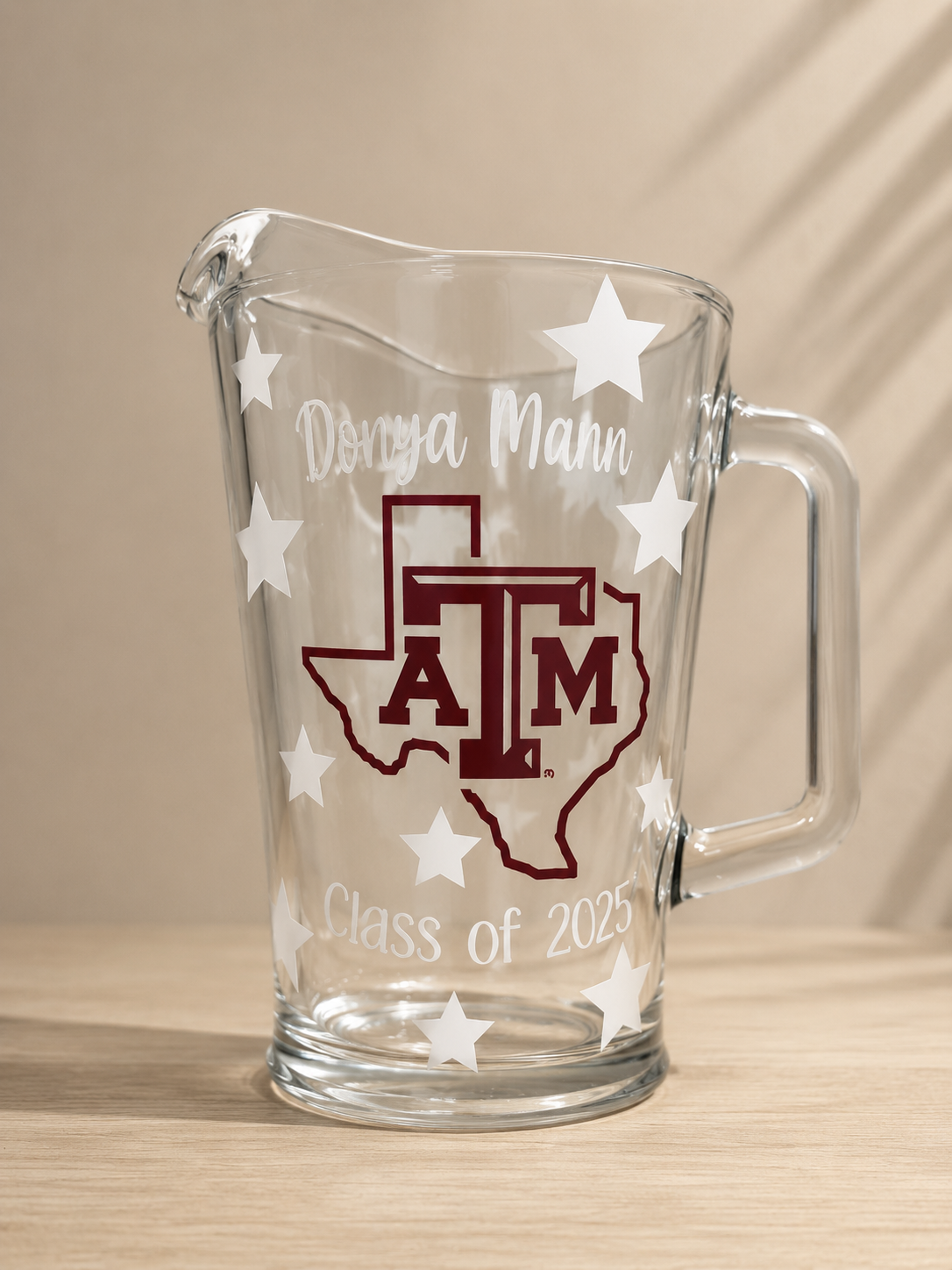A&M Class Ring Pitcher