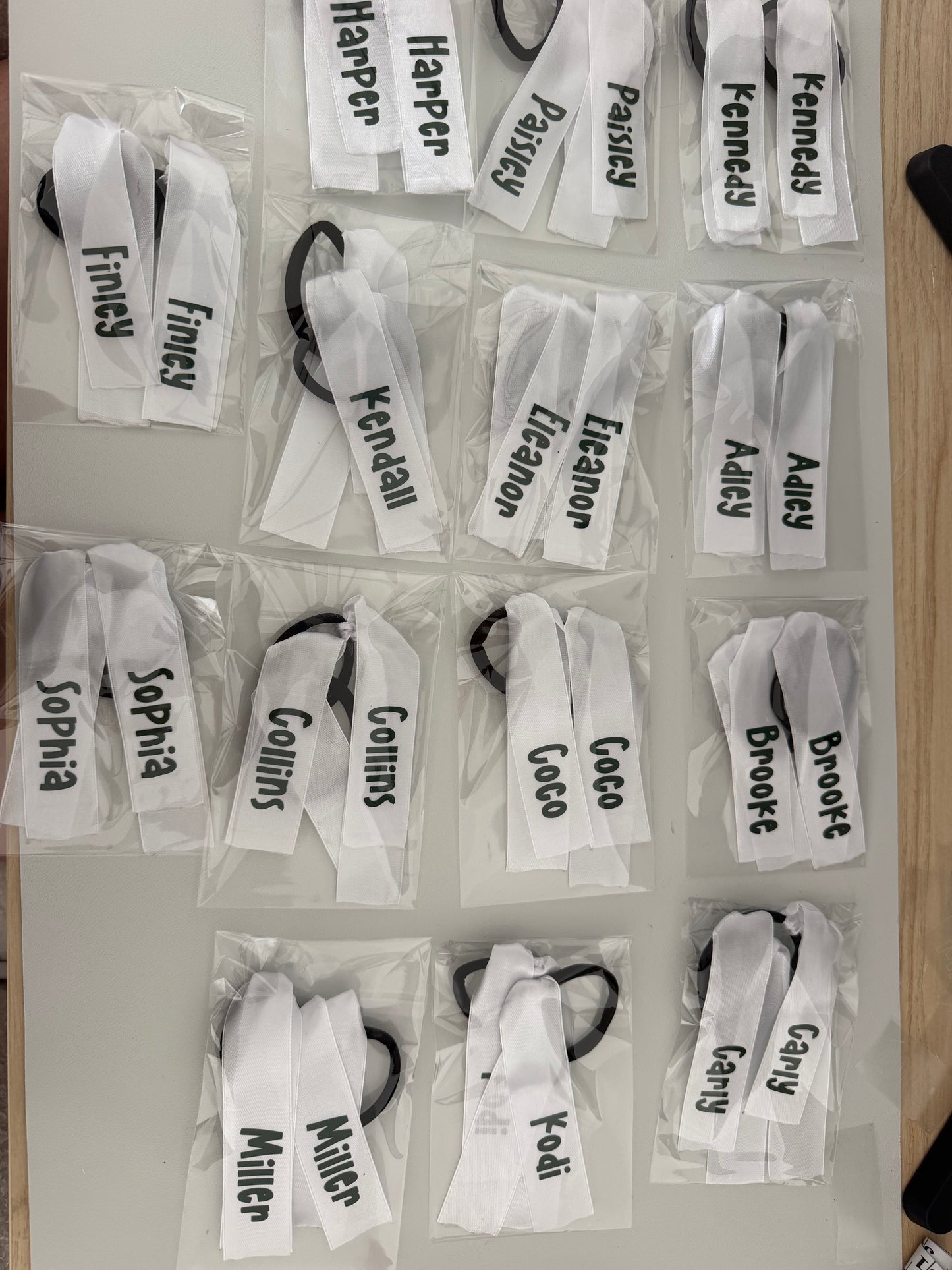 Pom Pom Name Tag