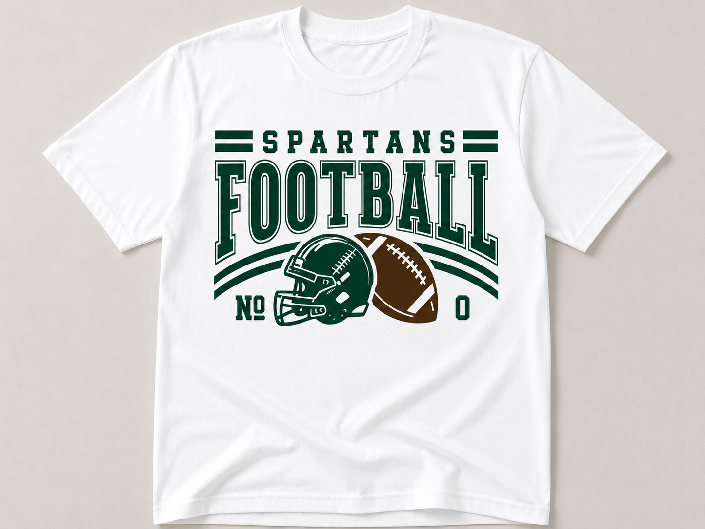 Spartans Football with #