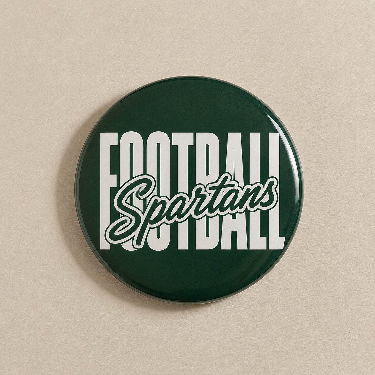 Spartans Football Button