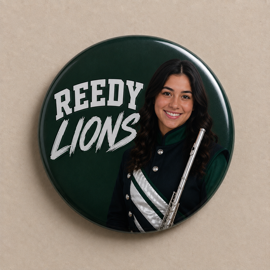Reedy Band Button